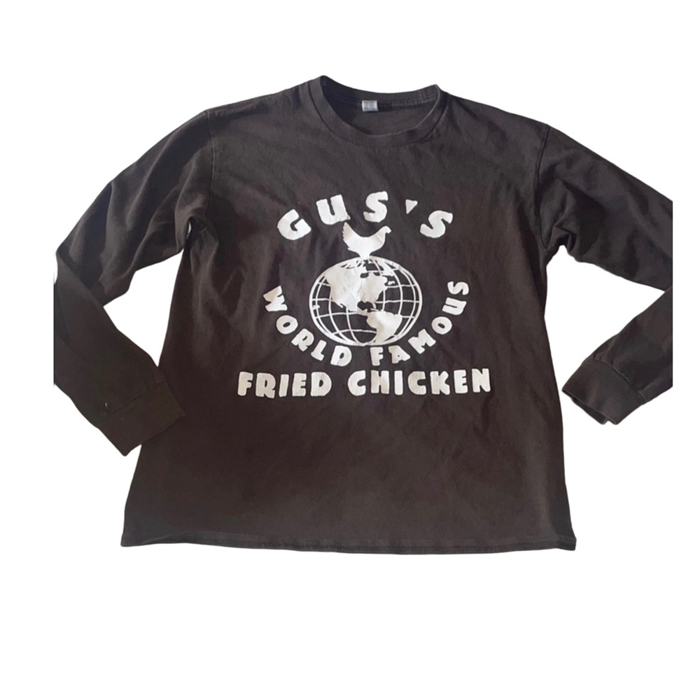 Brown Gus's World Famous Fried Chicken Long Sleeve Shirt